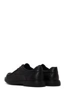Male Black Lace-Up Leather Casual Shoes | Derimod