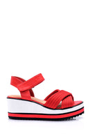 Women's Wedge Heel Sandals | Derimod