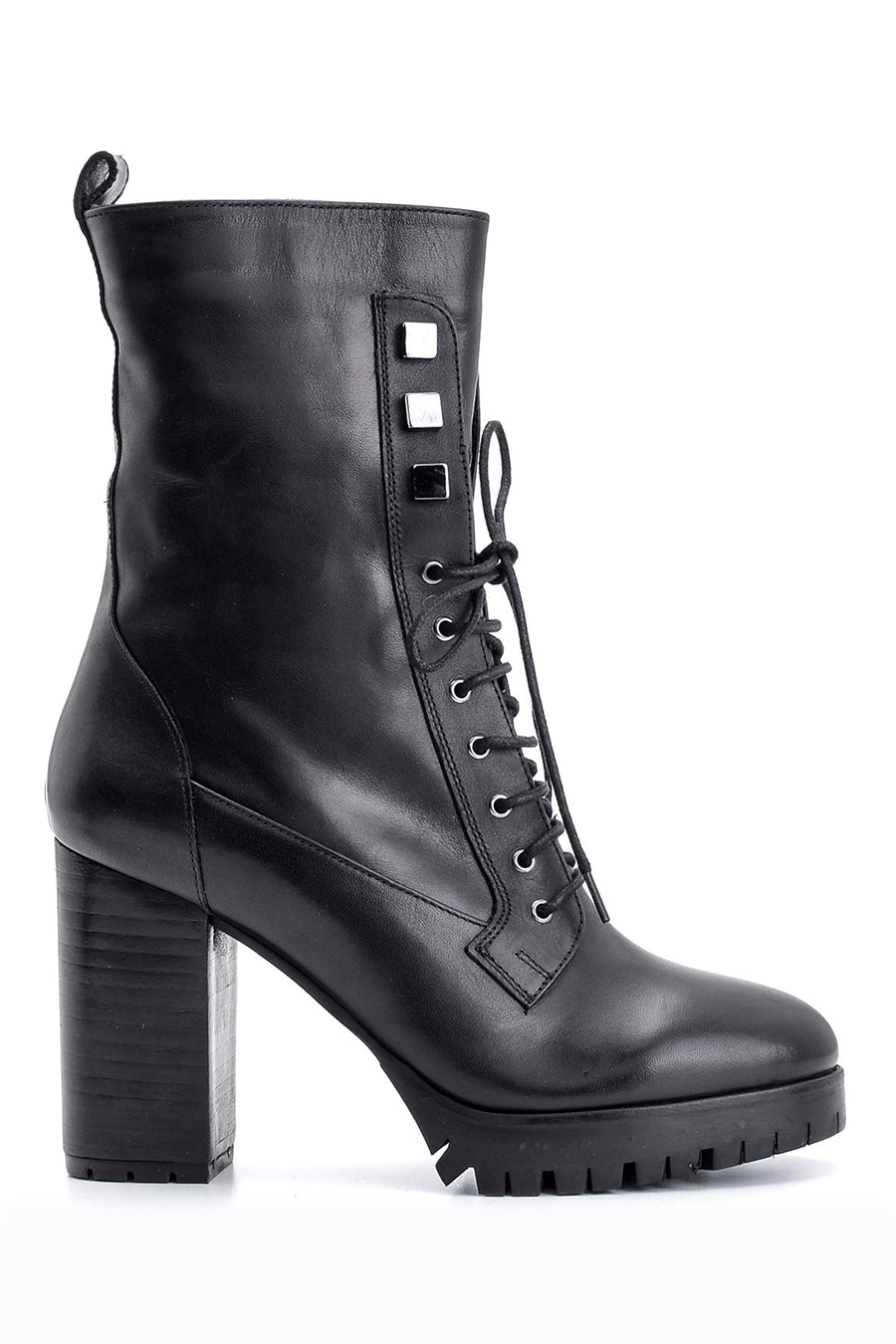 Women's Heeled Leather Boots 19WFD162018 | Derimod
