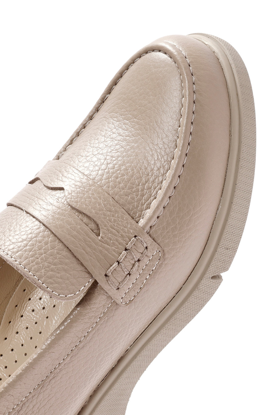 Women's Mink Leather Comfort Loafer