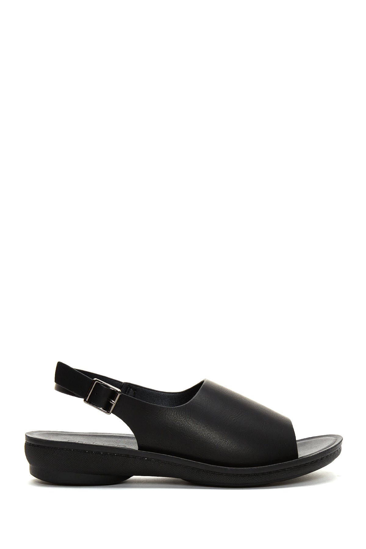Kadın Siyah Comfort Sandalet 22SFE471818 | Derimod