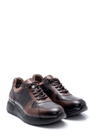 Men's Leather Crocodile Sneaker | Derimod