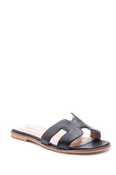 Women's Leather Slippers | Derimod