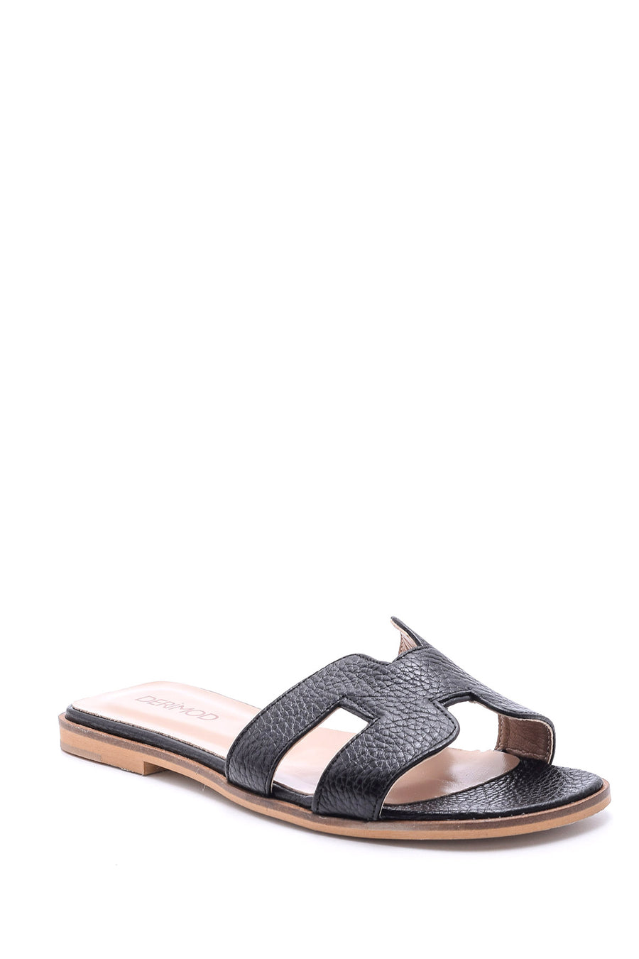 Women's Leather Slippers 19SFD2430FT | Derimod