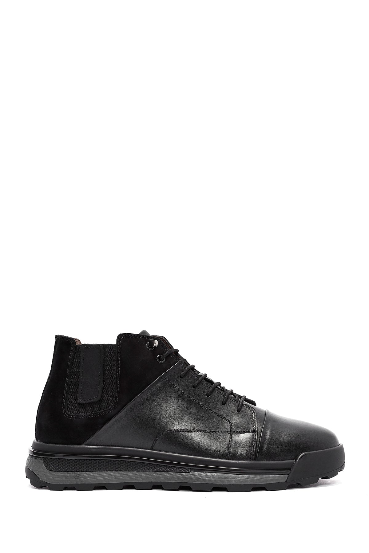 
Men's Black Lace-Up Ankle Leather Boot
 24WFD604018 | Derimod