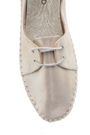 Women's Leather Silvery Shoes | Derimod
