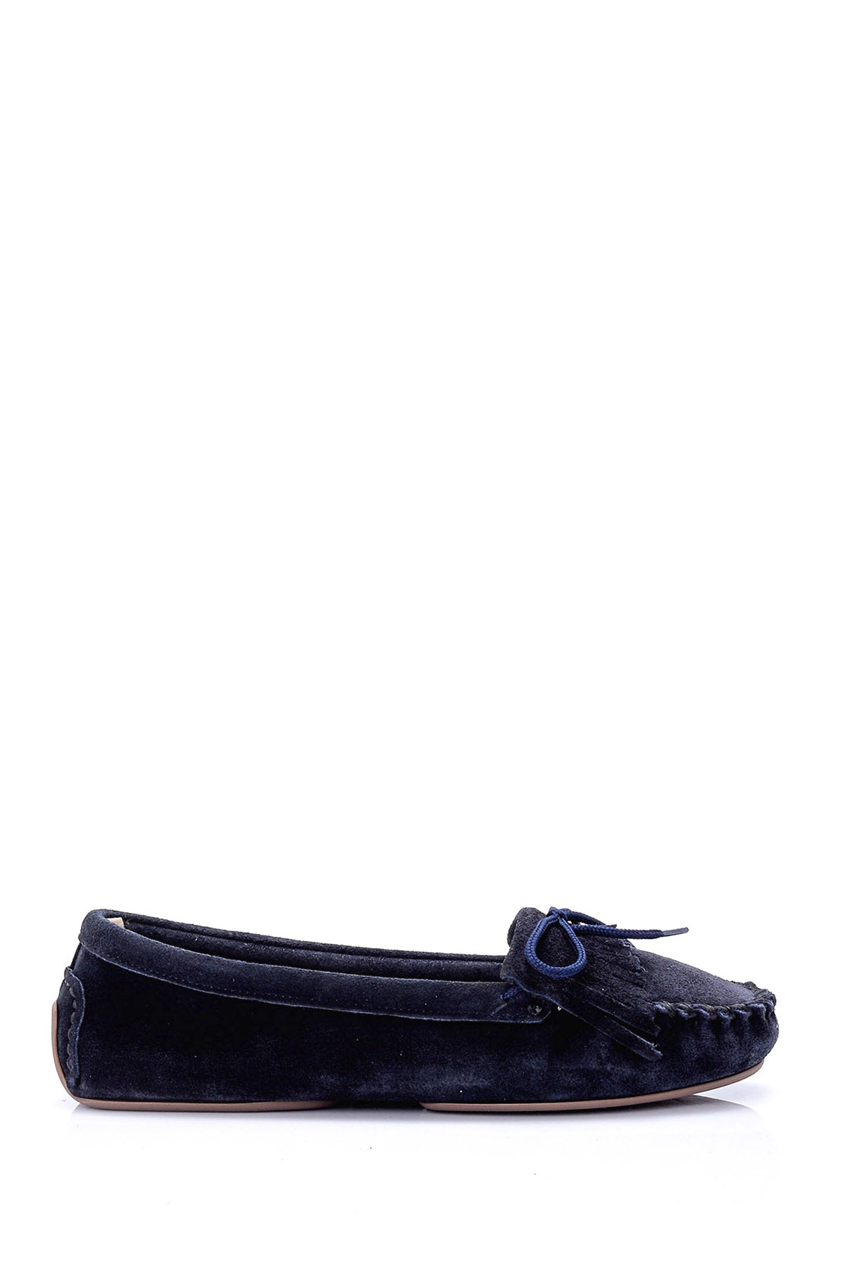 Women's Suede Leather Loafer 19SFD284310 | Derimod