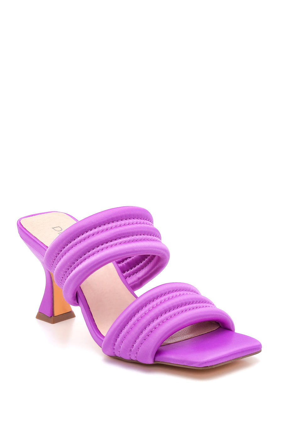 Women's Purple Heeled Slippers