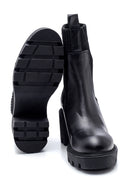 Women's Leather Heeled Boots | Derimod