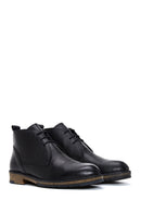 Men's Black Leather Classic Boots | Derimod