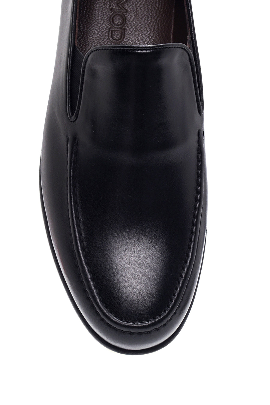 Erkek Siyah Deri Casual Loafer