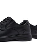 Men's Black Lace Up Leather Casual Shoes | Derimod