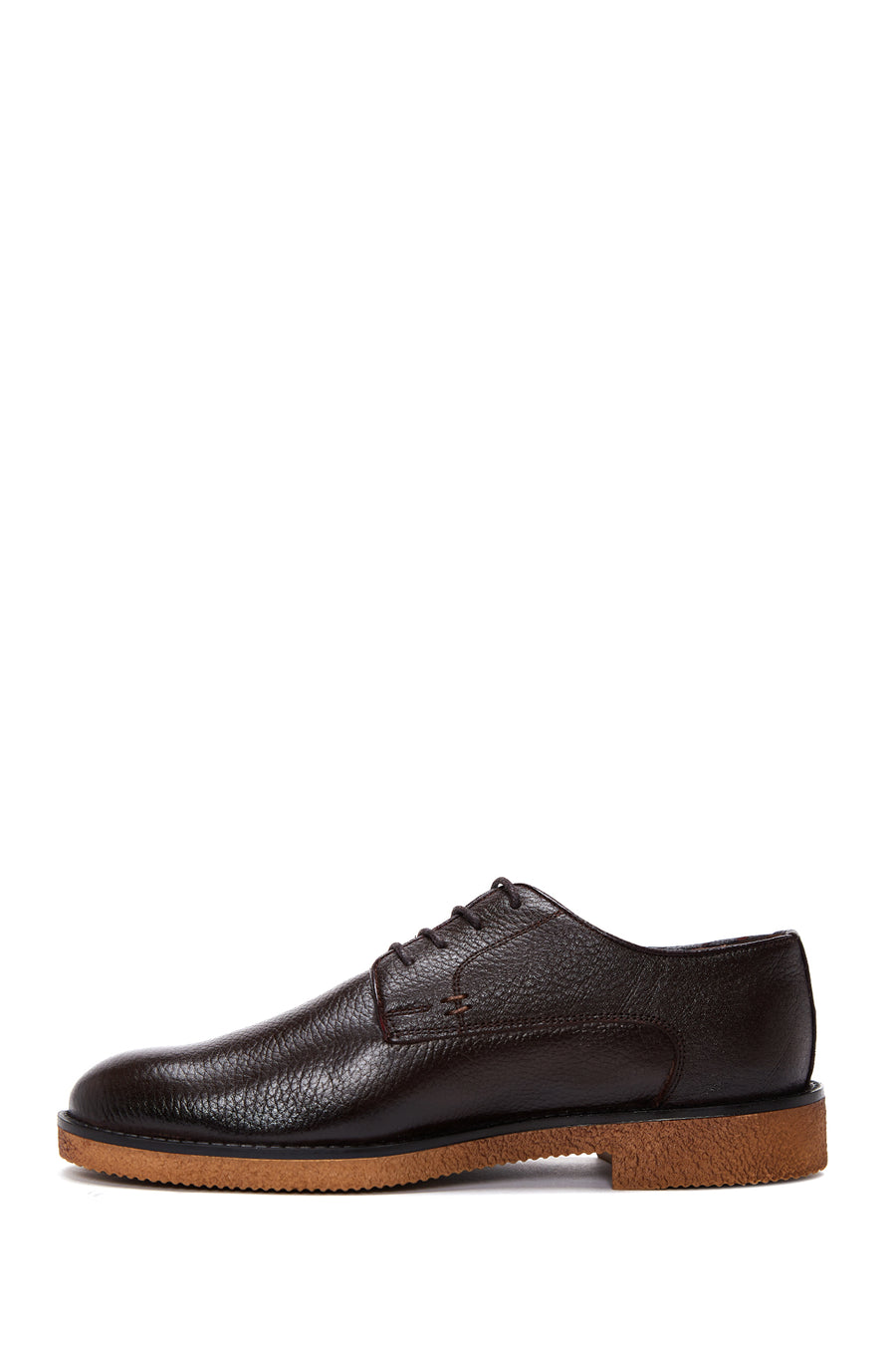Men's Brown Leather Casual Shoes