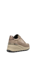 Geox Women's Mink Spherica Ec13 Lace-Up Chunky Sole Sneaker | Derimod