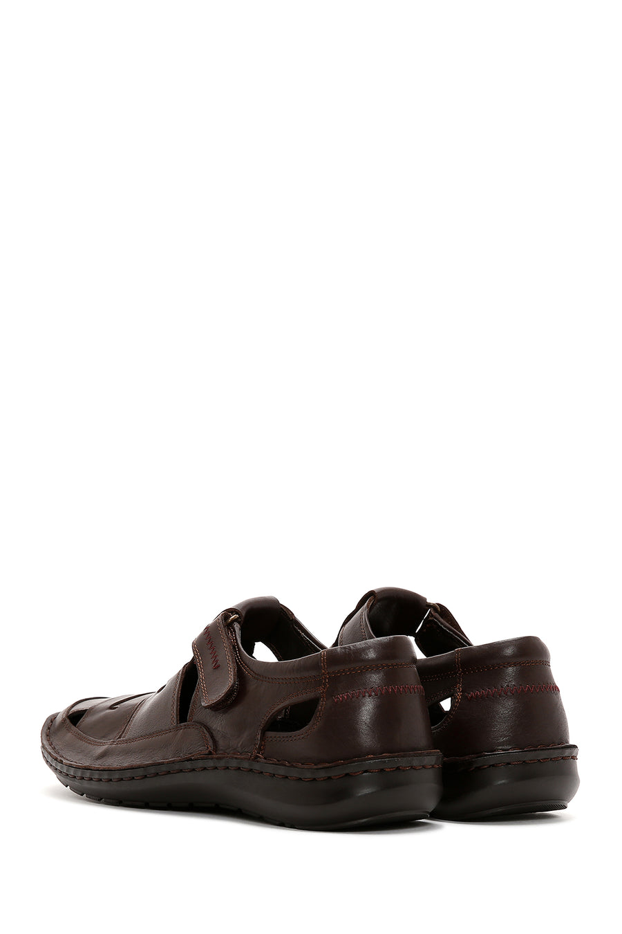 Men's Brown Leather Casual Shoes