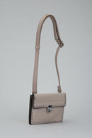 Women's Crossbody Bag with Staple Detail | Derimod