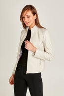 Grace Women's Leather Jacket | Derimod