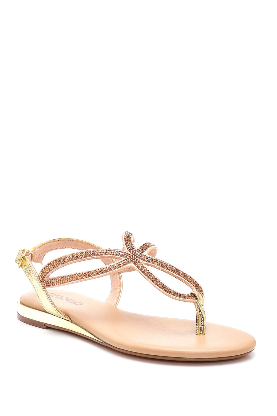 Women's Beige Stone Sandals