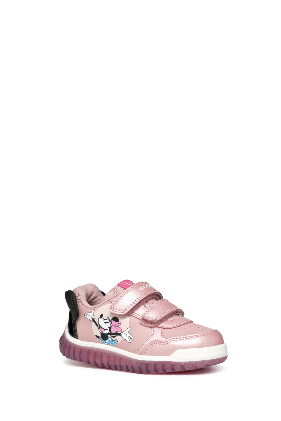 Geox Baby Girl Pink Lightyloo Strappy Sneakers