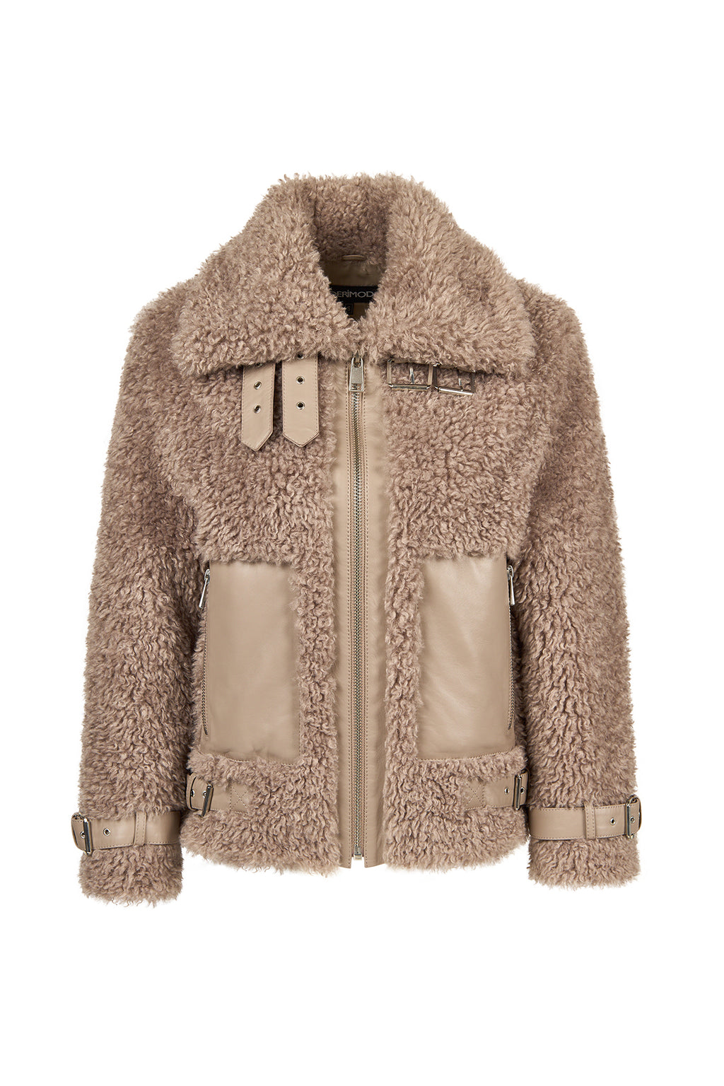 Kitzbuhel Kadın Vizon Teddy Mont
