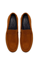 Men's Tan Suede Leather Casual Loafer | Derimod