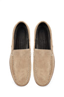 Erkek Vizon Süet Deri Casual Loafer | Derimod