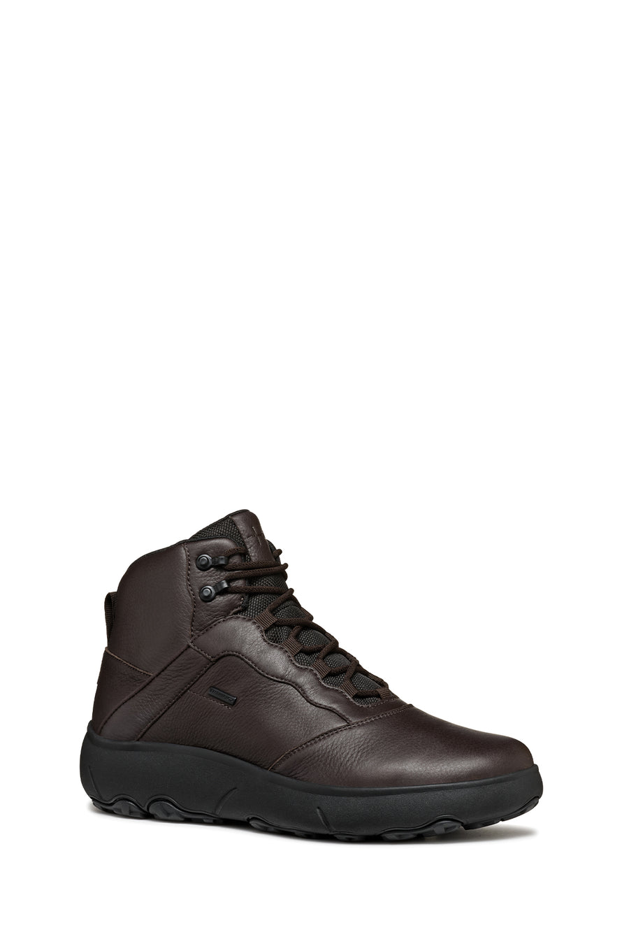 Geox Men Brown U Granito + Grip B Abx D - Sue Lace Leather Outdoor Boot