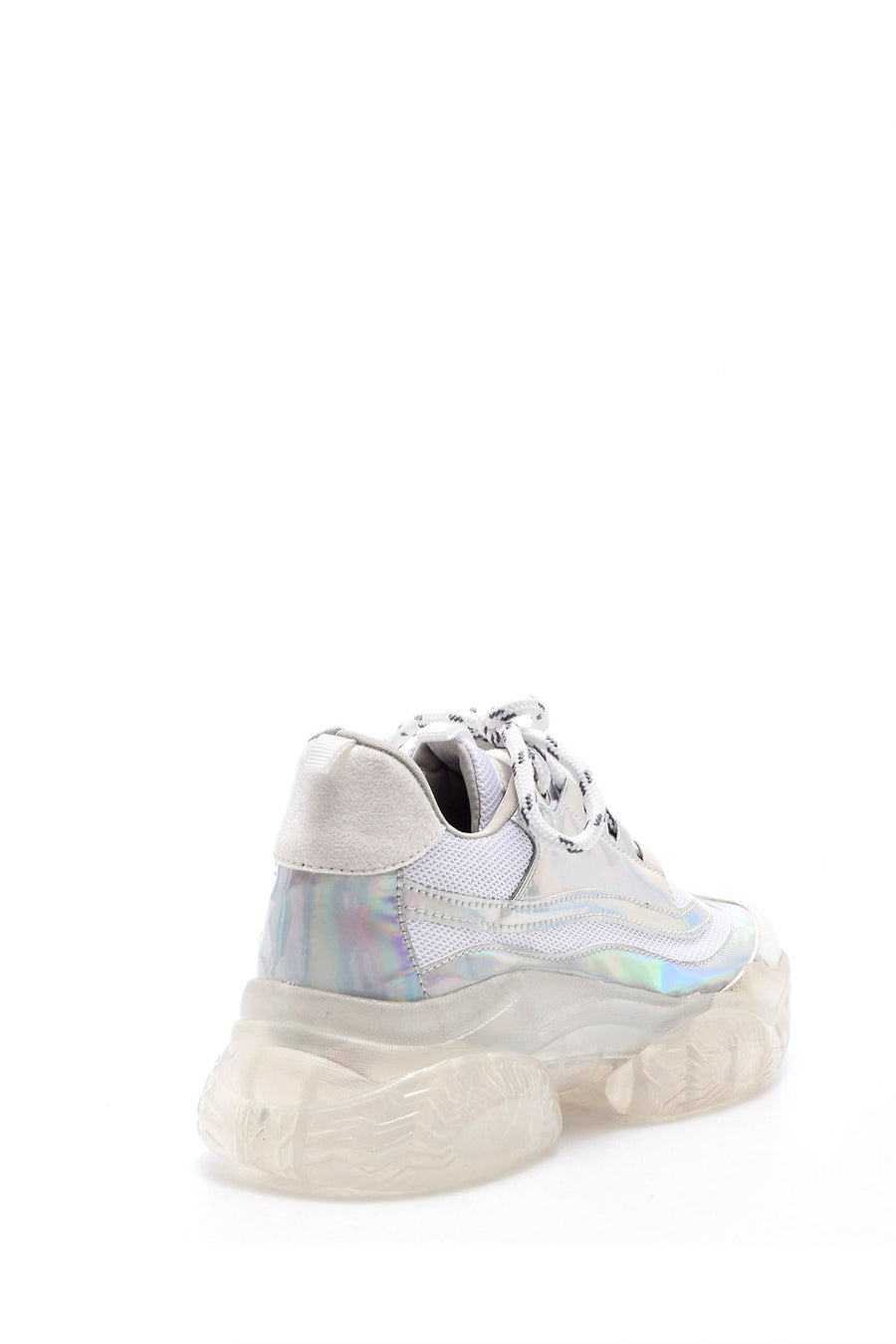 Kadın Şeffaf Tabanlı Sneaker