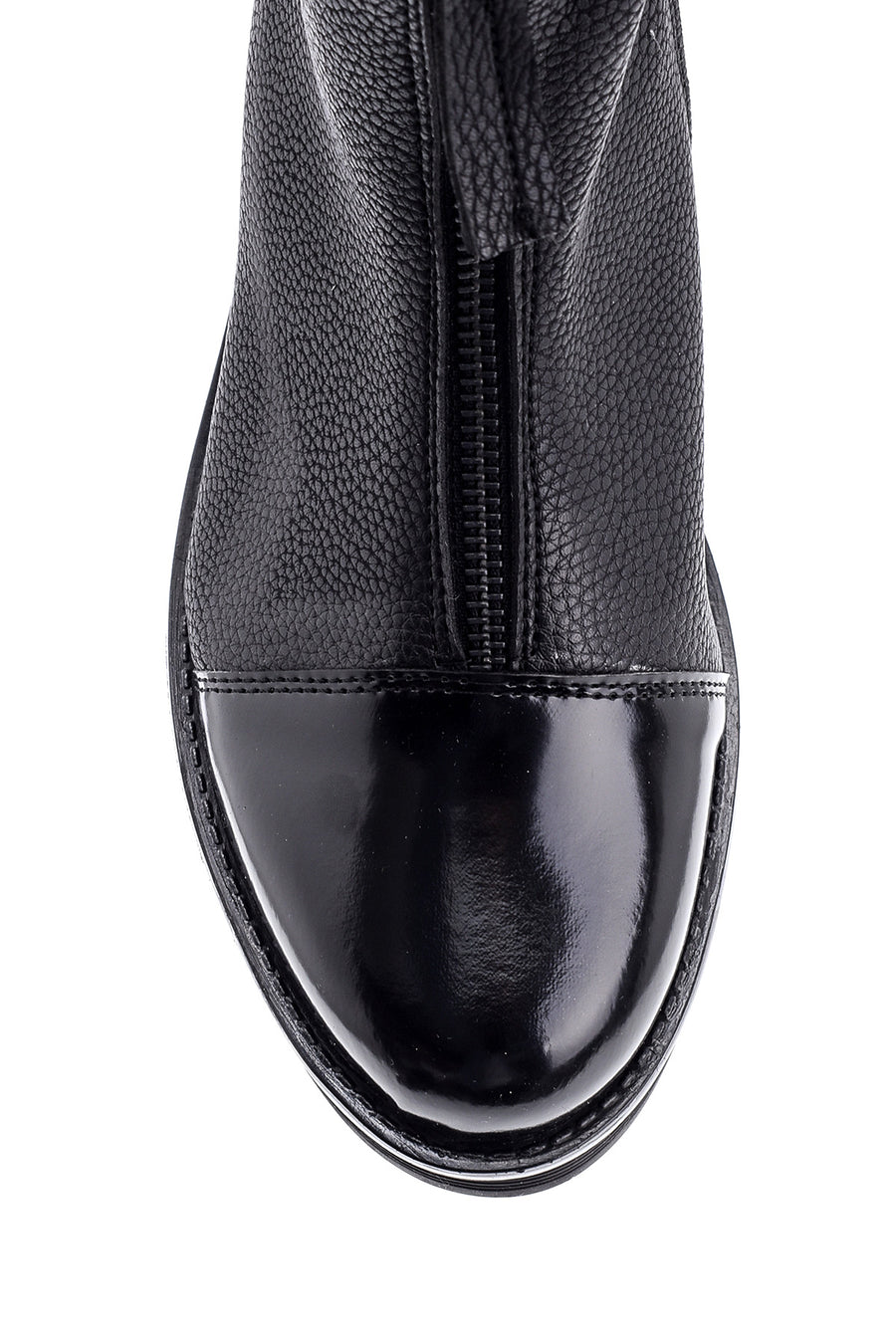 Women's Zipper Detailed Boots