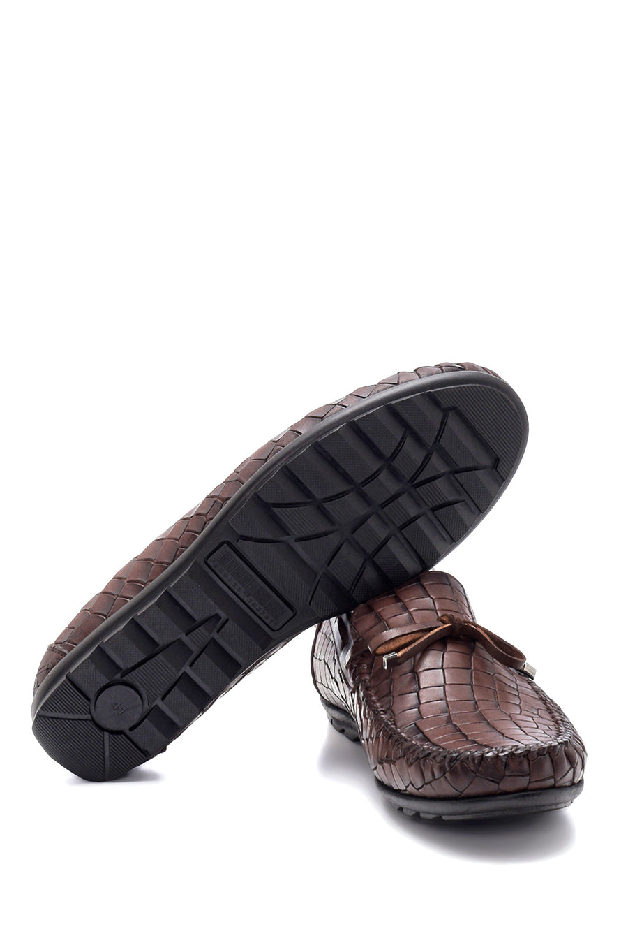 Erkek Deri Kroko Loafer