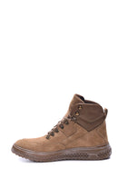 Men's Leather Nubuck Boots | Derimod