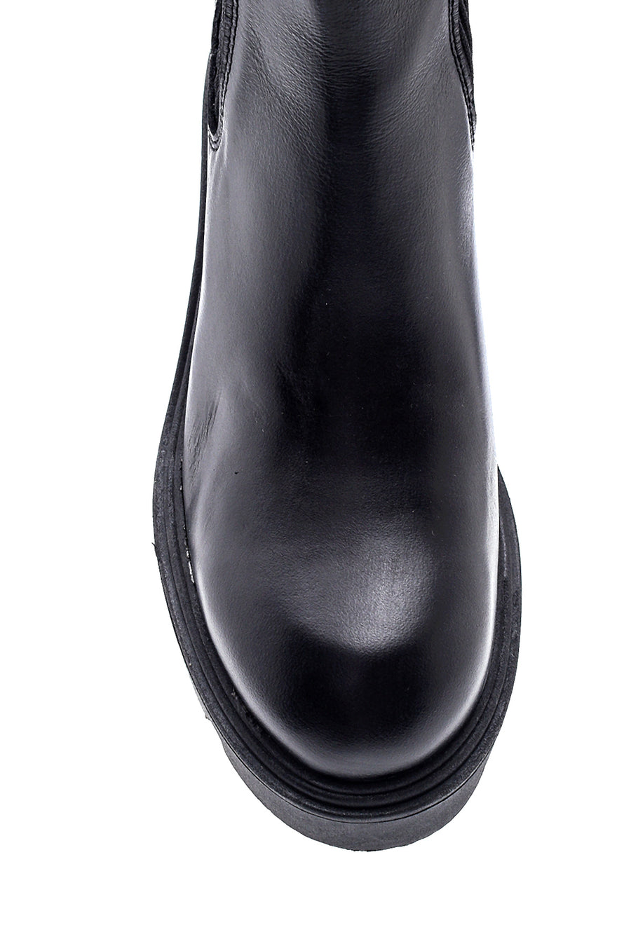 Women's Leather Heeled Boots