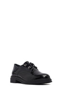 Woman Black Patent Leather Leather Casual Shoes | Derimod