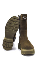 Women's Leather Suede Chelsea Boots | Derimod