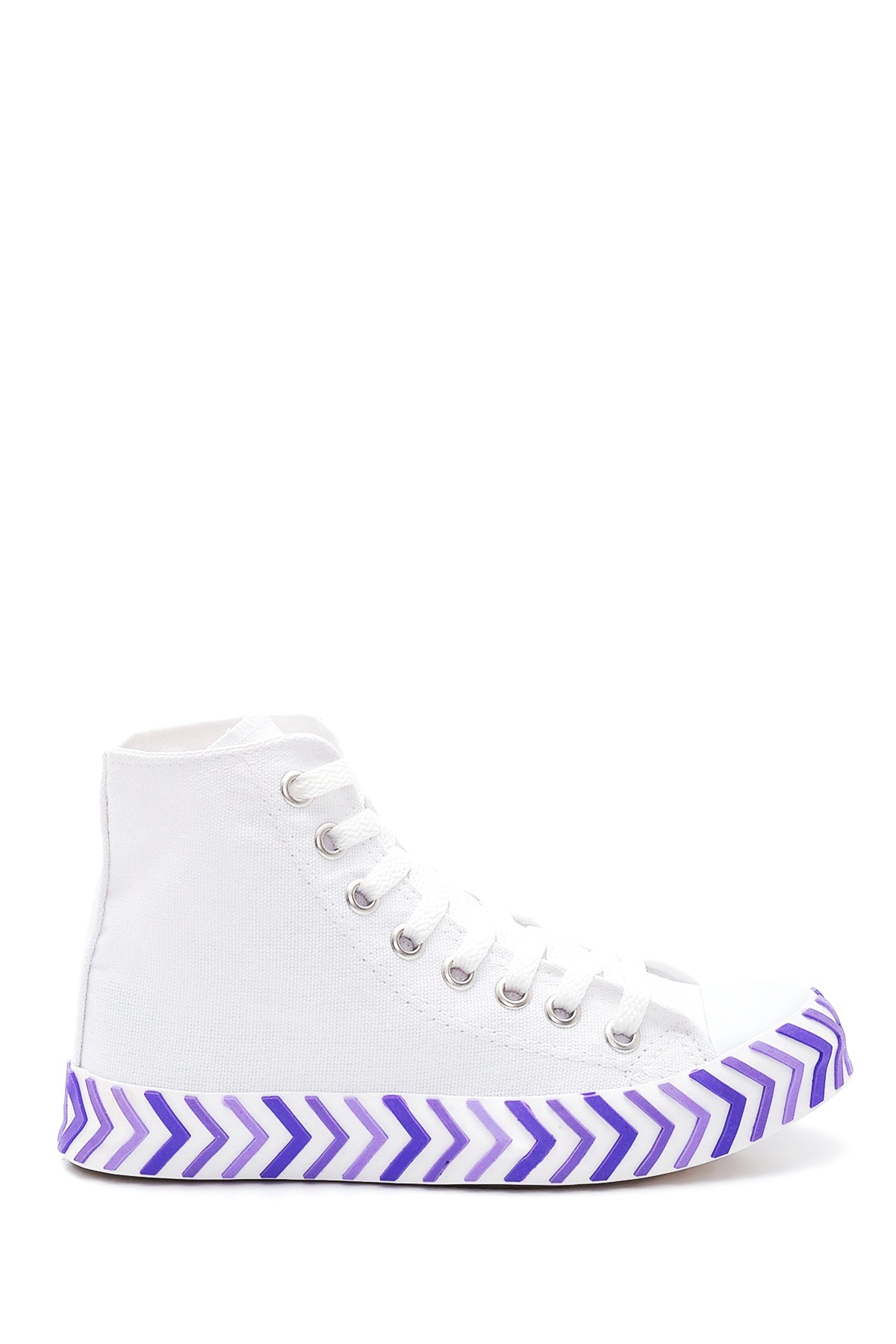 Women's White High Top Sneaker 22SFE26726F | Derimod