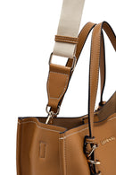 Woman Tan Long Strap Shoulder Bag | Derimod
