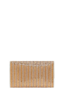 Woman Pink Chain-Strap Embellished Evening Bag | Derimod