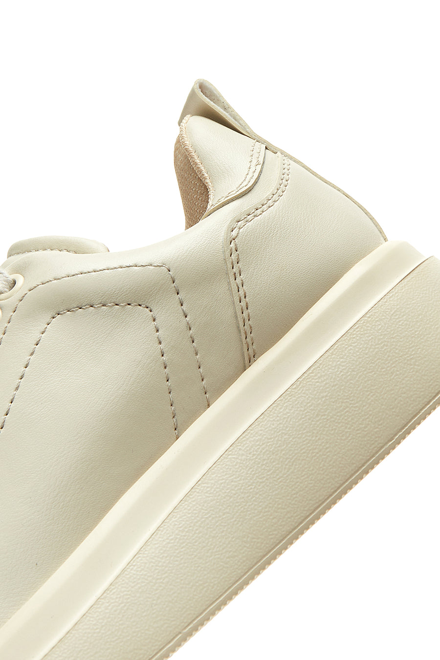Women's Beige Thick Soled Sneaker