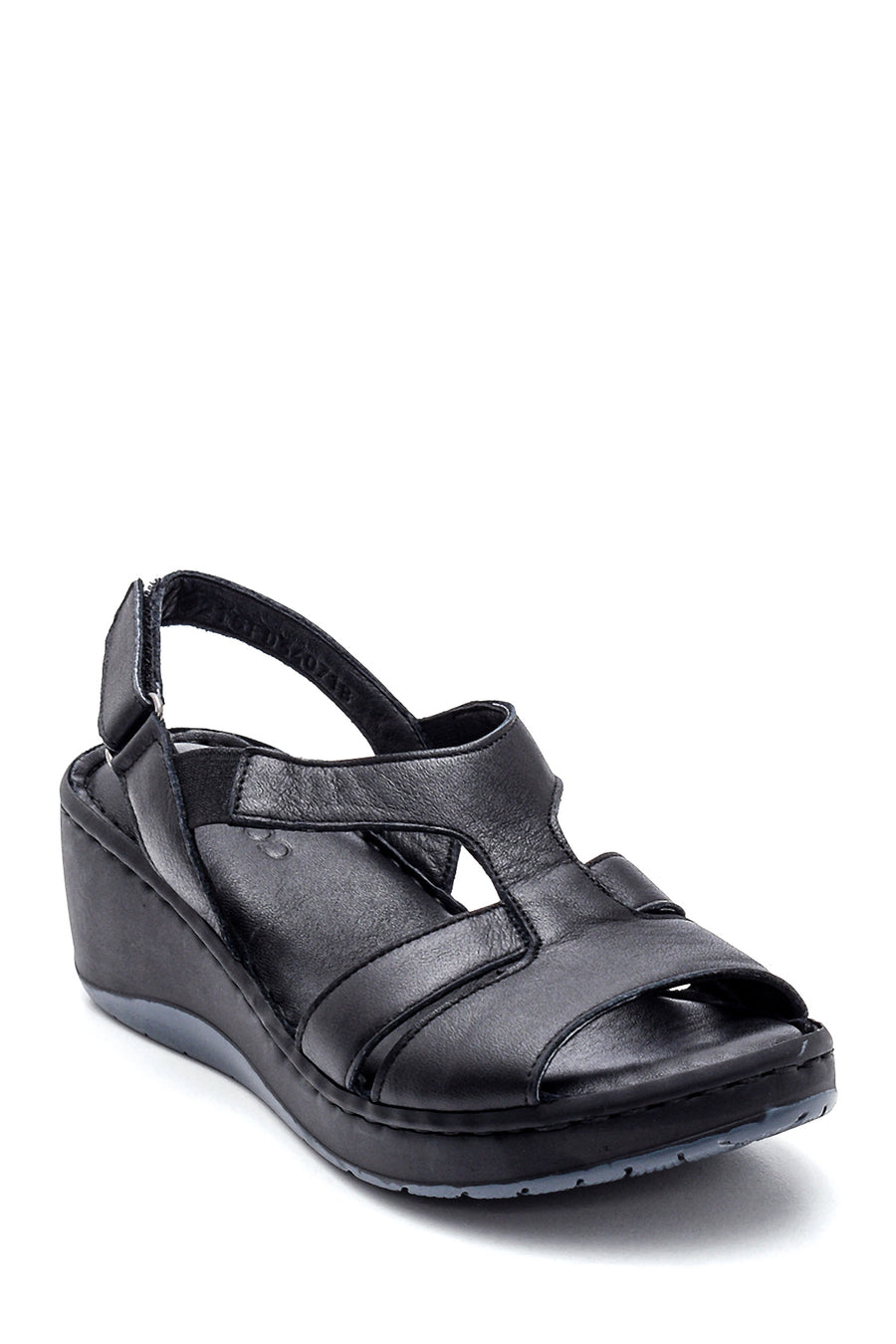 Women's Comfort Wedge Heel Leather Sandals