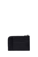Male Black Leather Cardholder | Derimod