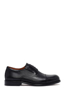 Men's Black Lace-Up Leather Classic Shoes | Derimod