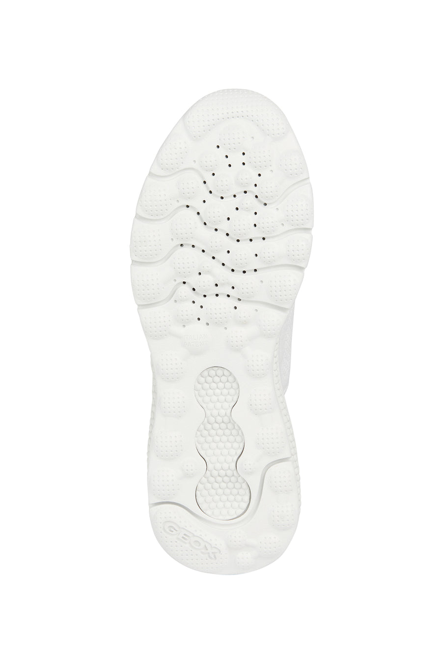 Geox Women's White D Spherica Active Thick Soled Sneaker