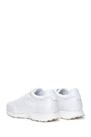 Men's White Leather Sneaker | Derimod