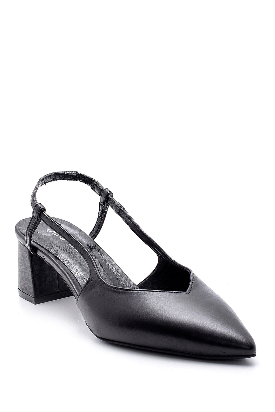 Women's Leather Heeled Shoes