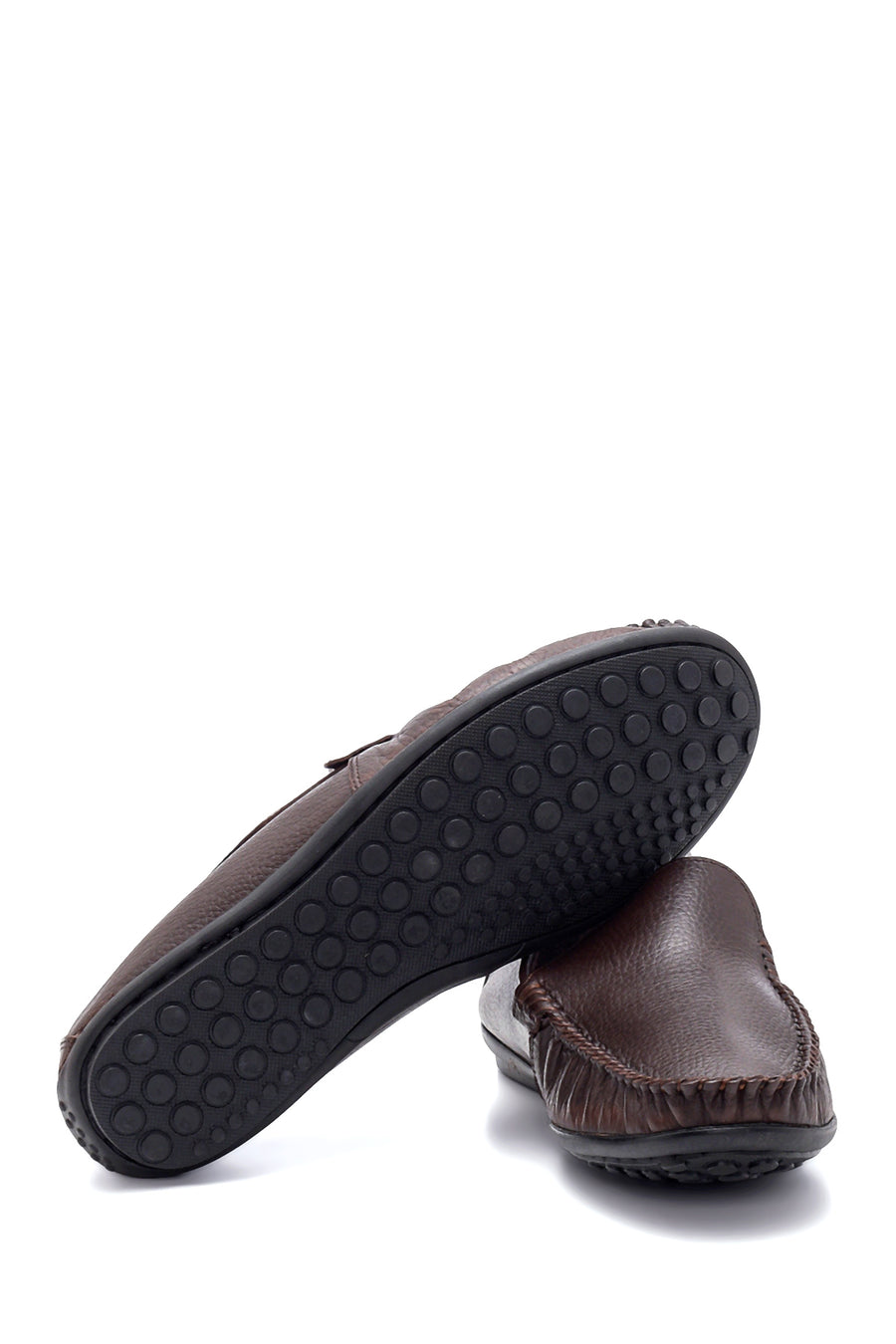 Men's Brown Leather Casual Loafer