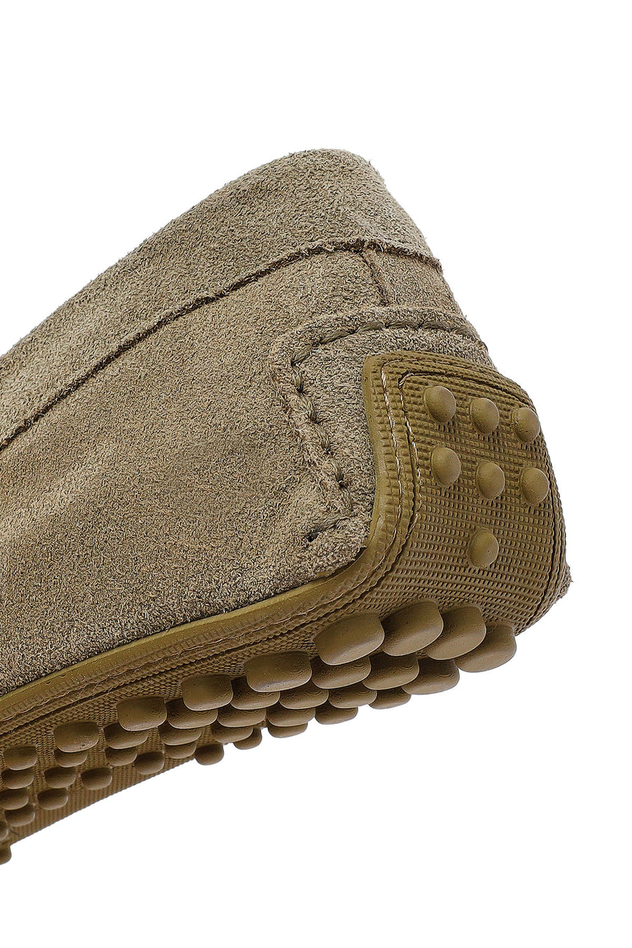 Men's Khaki Suede Leather Loafer