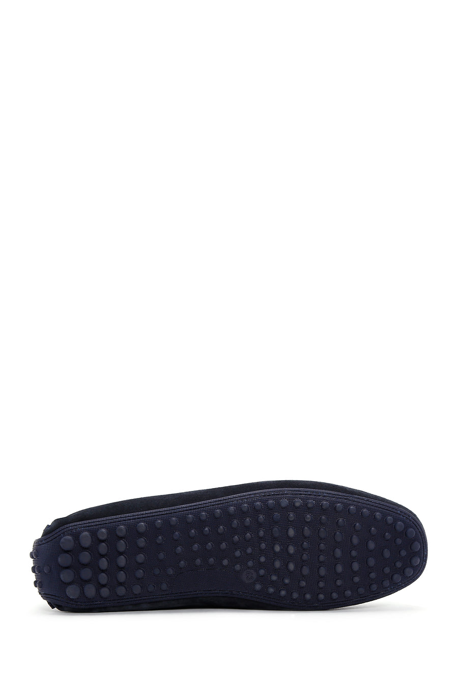 Men's Navy Blue Suede Leather Casual Loafer