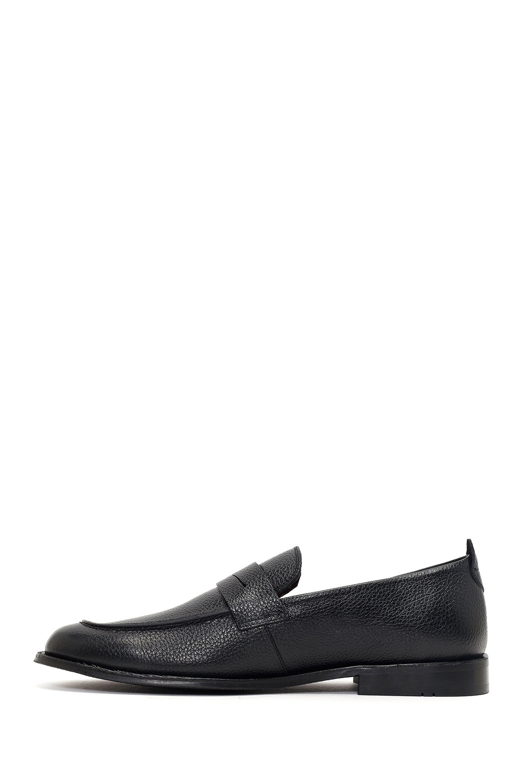 Derimod Black Erkek Siyah Deri Klasik Loafer