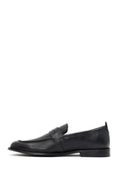 Derimod Black Erkek Siyah Deri Klasik Loafer | Derimod