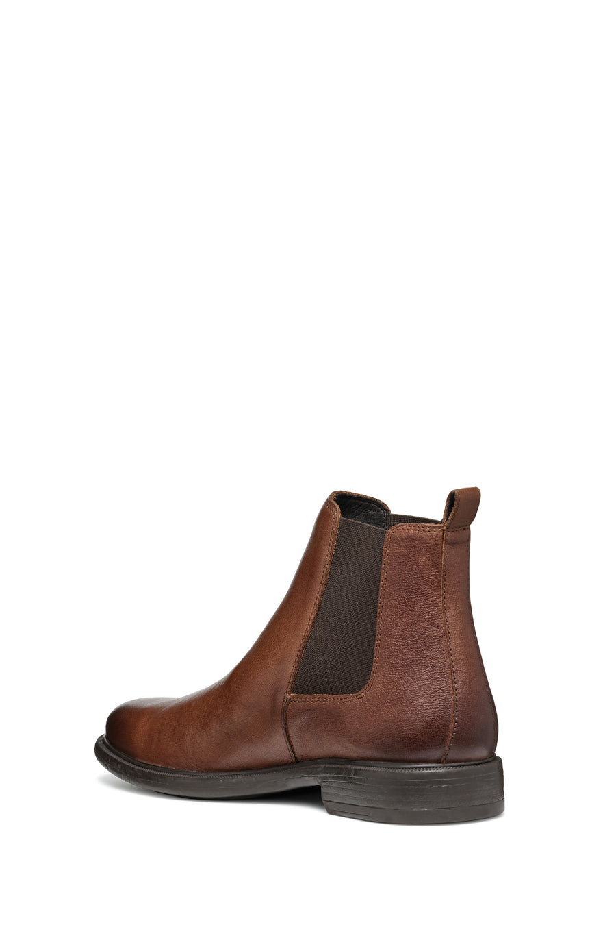 Geox Men's Brown Terence Leather Chelsea Boots
